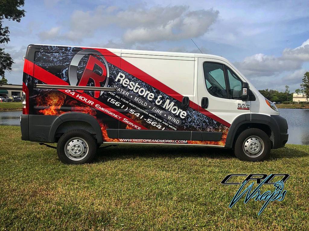Restore and More - Commercial Vehicle Wrap