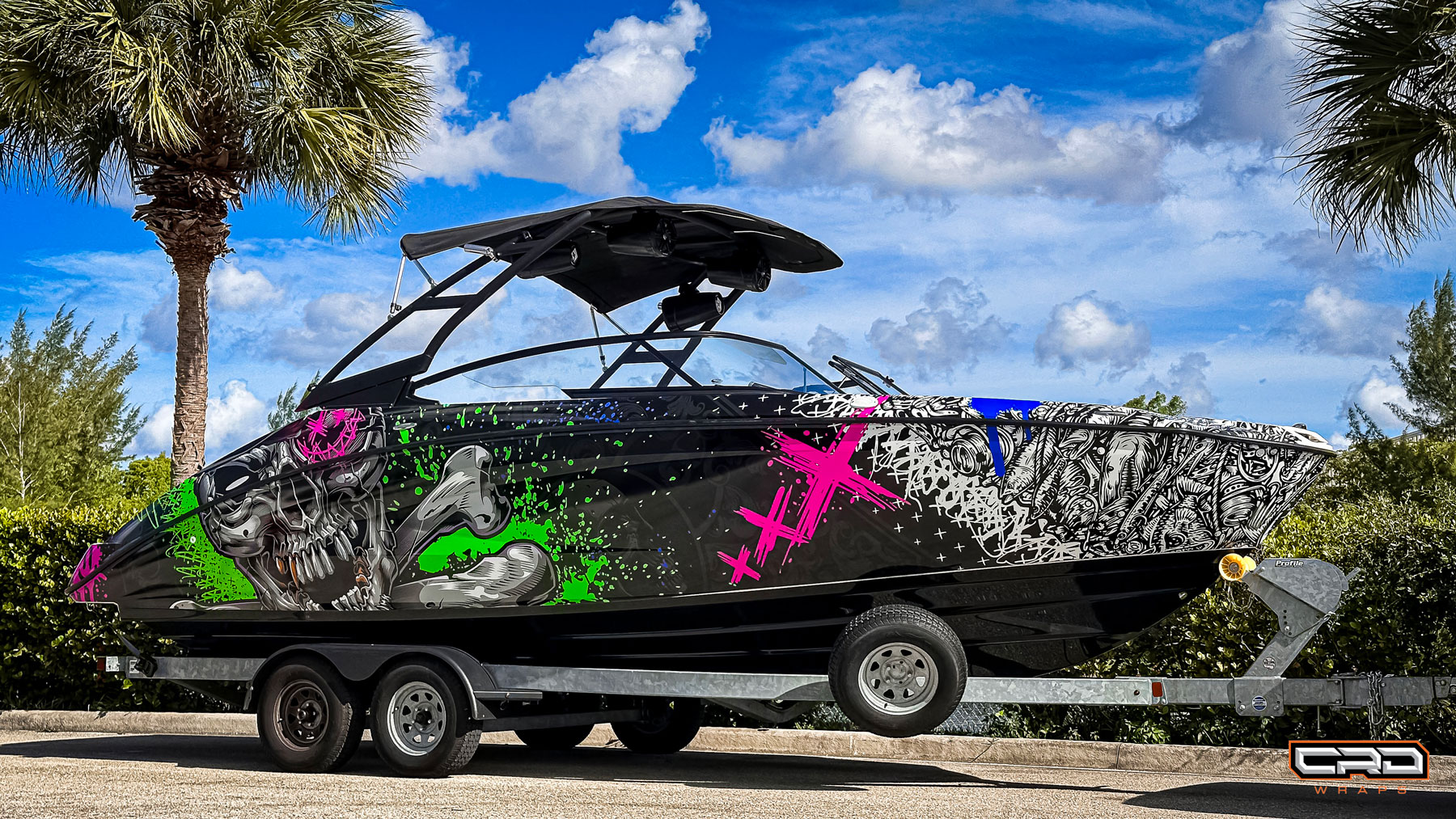Jolly X - Custom designed Boat Wrap