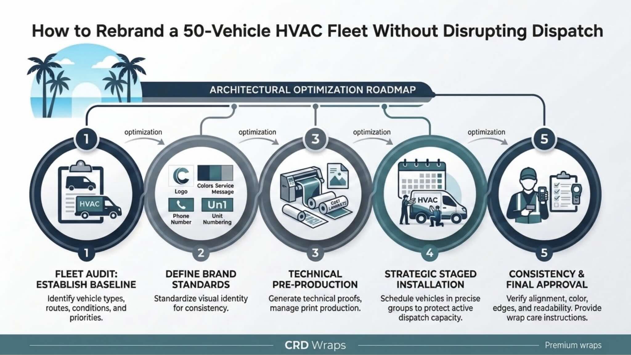 Scheduling a Multi-Vehicle Rollout Without Hurting Dispatch