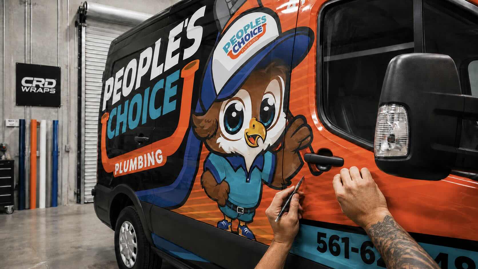 Fleet wrap holding up under South Florida sun and conditions